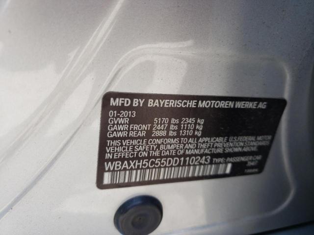 Photo 10 from auction – 2013 BMW 528 XI with VIN WBAXH5C55DD110243