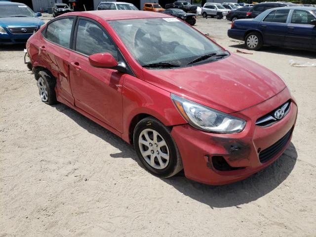 HYUNDAI ACCENT GLS 2013 with VIN KMHCT4AE8DU555536 - Photo from auction