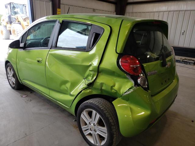 Photo 9 from auction – 2014 CHEVROLET SPARK LS with VIN KL8CB6S94EC569793