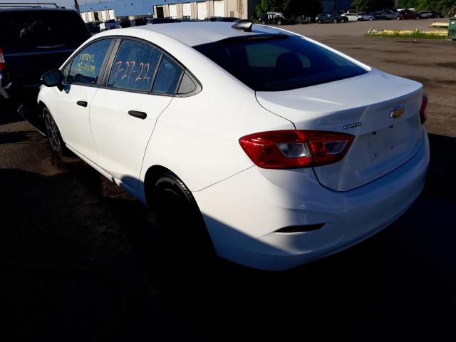Photo 3 from auction – 2016 CHEVROLET CRUZE LS with VIN 1G1BC5SM7G7320567