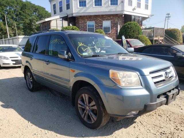 HONDA PILOT EXL 2008 with VIN 5FNYF18528B023574 - Photo from auction