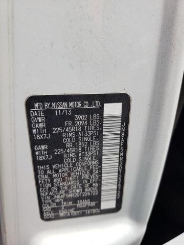 Photo 10 from auction – 2013 NISSAN JUKE S with VIN JN8AF5MR2DT226722