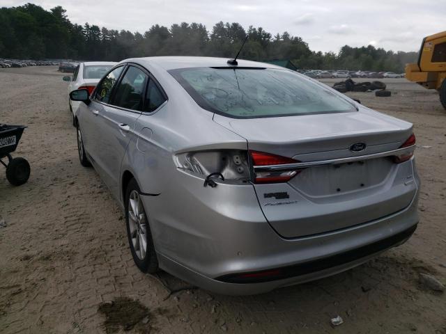 Photo 3 from auction – 2017 FORD FUSION SE with VIN 3FA6P0HD7HR126418