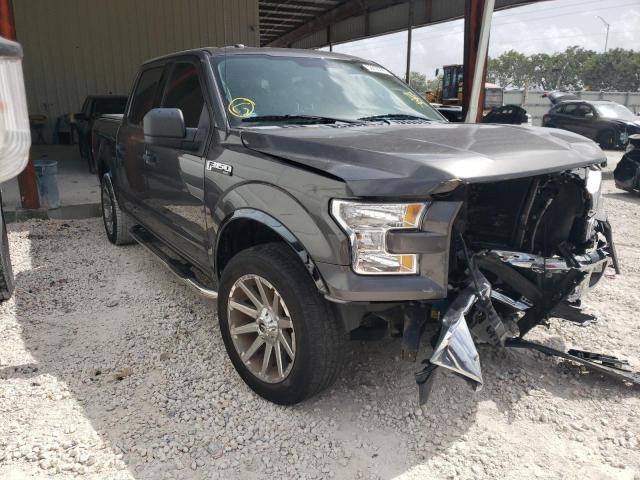 FORD F150 SUPER 2017 with VIN 1FTEW1CF6HKC84728 - Photo from auction