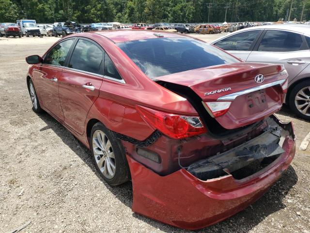 Photo 3 from auction – 2012 HYUNDAI SONATA SE with VIN 5NPEC4AC6CH384449