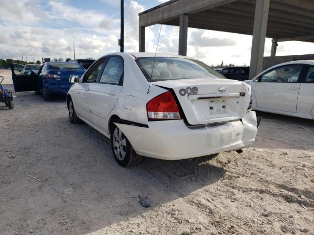 Photo 3 from auction – 2007 KIA SPECTRA EX with VIN KNAFE121X75396181