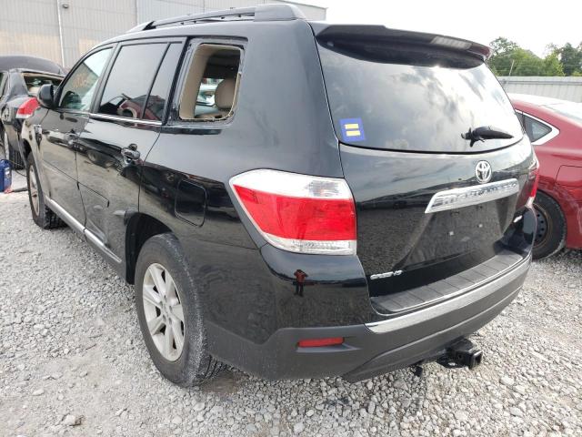 Photo 3 from auction – 2013 TOYOTA HIGHLANDER with VIN 5TDBK3EHXDS202334