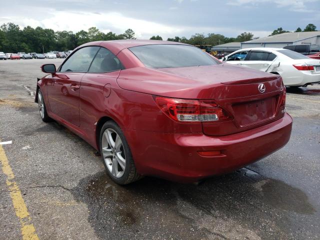 Photo 3 from auction – 2012 LEXUS IS 250 with VIN JTHFF2C27C2524142