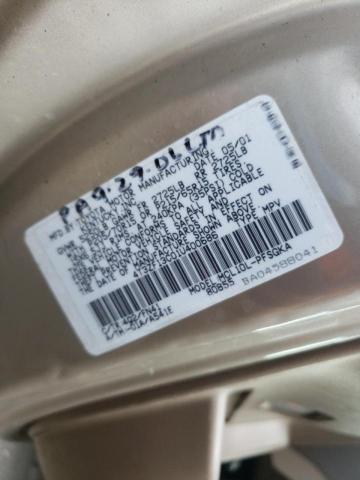 Photo 10 from auction – 2001 TOYOTA SIENNA LE with VIN 4T3ZF13C01U400686