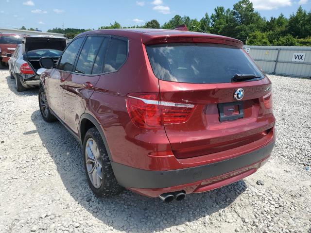 Photo 3 from auction – 2012 BMW X3 XDRIVE3 with VIN 5UXWX7C5XCL736516