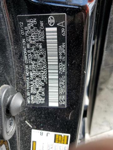 Photo 10 from auction – 2012 TOYOTA PRIUS with VIN JTDKN3DU5C5496221
