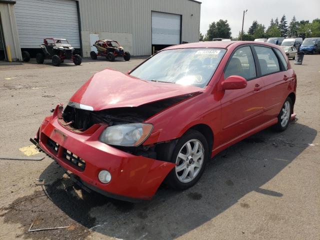 Photo 2 from auction – 2005 KIA SPECTRA5 with VIN KNAFE161055071594