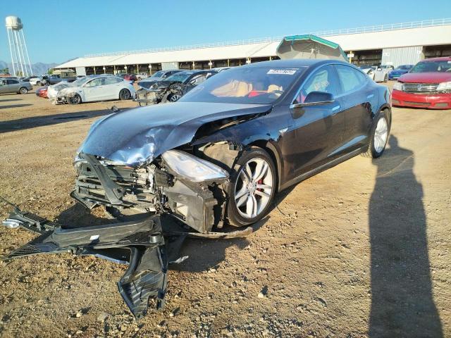 Photo 2 from auction – 2015 TESLA MODEL S 85 with VIN 5YJSA1H22FFP66811