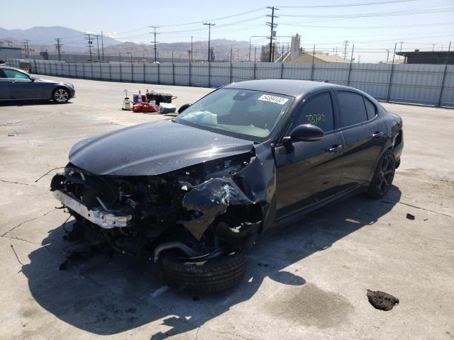Photo 2 from auction – 2018 ALFA ROMEO GIULIA TI with VIN ZARFAECNXJ7577287