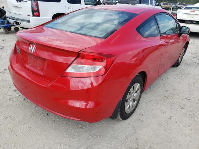 Photo 4 from auction – 2012 HONDA CIVIC with VIN 2HGFG3B50CH552020