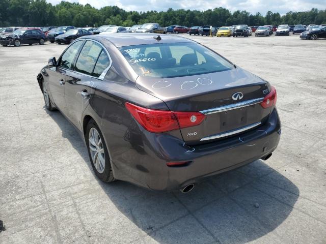 Photo 3 from auction – 2014 INFINITI Q50 BASE with VIN JN1BV7AR2EM685282