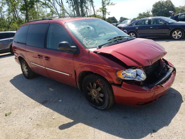 CHRYSLER TOWN & COU 2007 with VIN 2A8GP54L07R157175 - Photo from auction