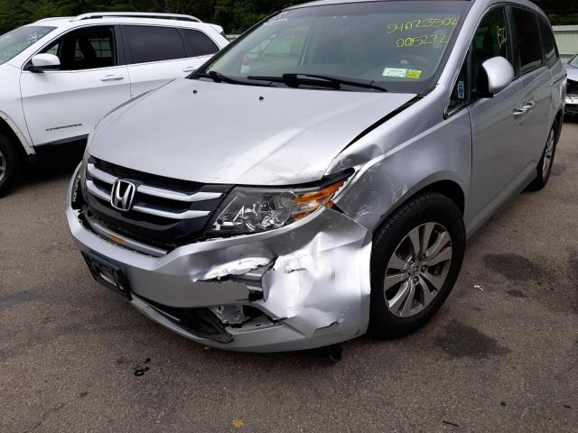 Photo 9 from auction – 2014 HONDA ODYSSEY EX with VIN 5FNRL5H47EB005272
