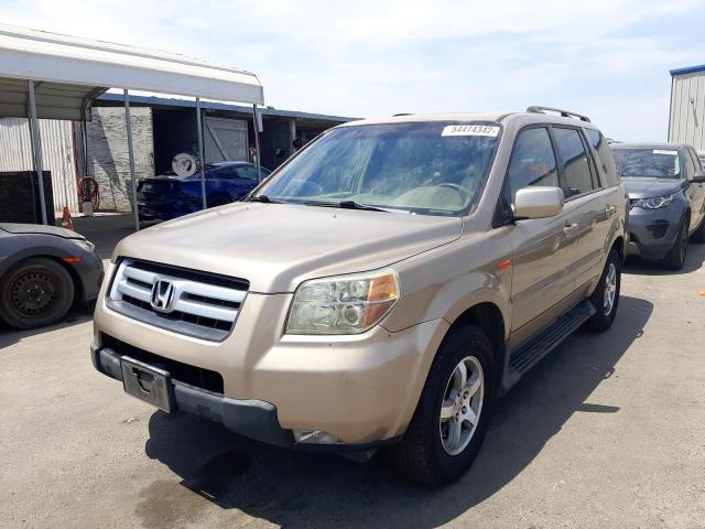 Photo 2 from auction – 2006 HONDA PILOT EX with VIN 5FNYF28576B044617