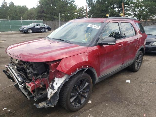 Photo 2 from auction – 2018 FORD EXPLORER X with VIN 1FM5K8D85JGA55448
