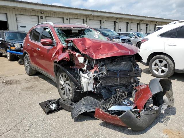 NISSAN ROGUE S 2015 with VIN 5N1AT2MT9FC814713 - Photo from auction