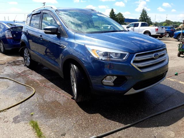 Photo 1 from auction – 2018 FORD ESCAPE TIT with VIN 1FMCU9J93JUC68789