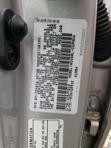 Photo 10 from auction – 2003 TOYOTA CAMRY LE with VIN 4T1BE32K73U120297