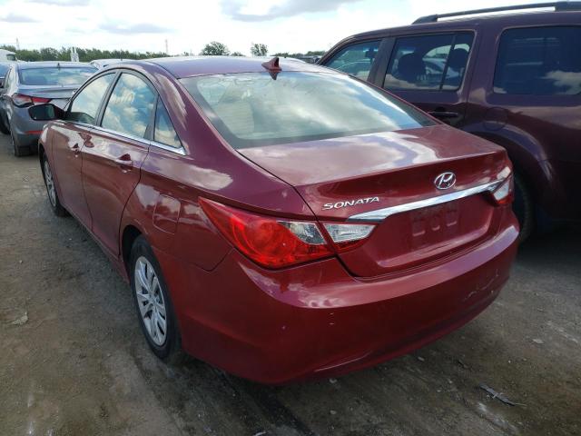 Photo 3 from auction – 2011 HYUNDAI SONATA GLS with VIN 5NPEB4AC7BH170409