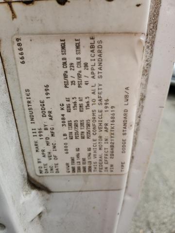 Photo 10 from auction – 1996 DODGE RAM VAN B2 with VIN 2B6HB21YXTK168619