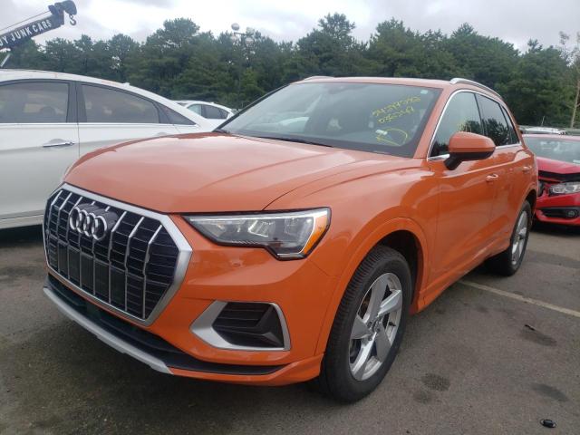 Photo 2 from auction – 2020 AUDI Q3 PREMIUM with VIN WA1AECF31L1036247
