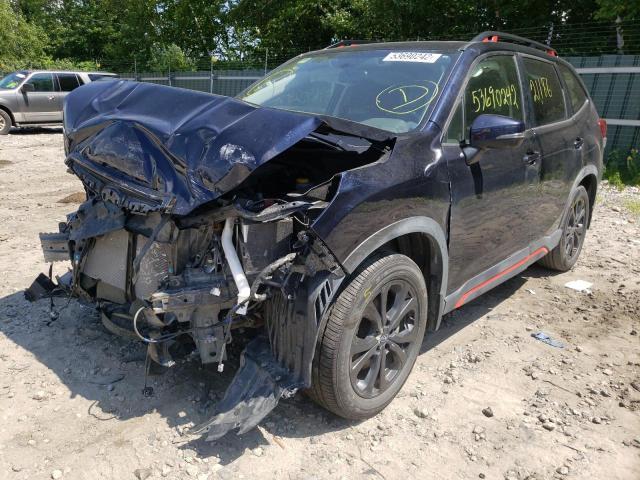 Photo 2 from auction – 2021 SUBARU FORESTER S with VIN JF2SKARCXMH440001
