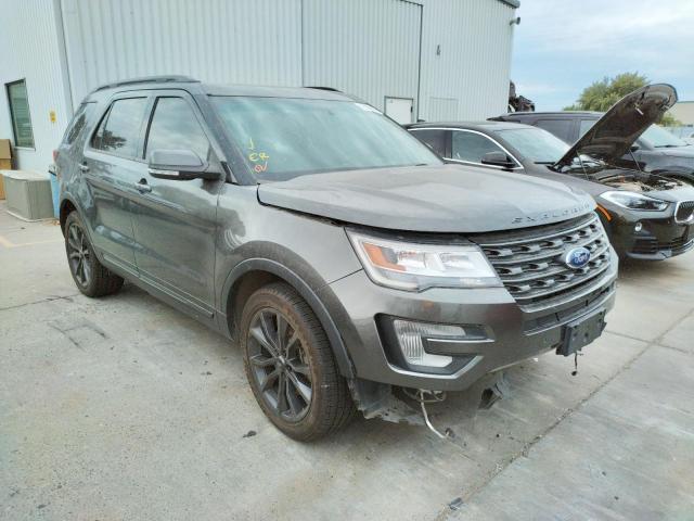 FORD EXPLORER X 2017 with VIN 1FM5K7D89HGB92283 - Photo from auction
