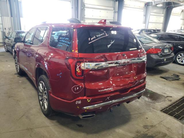 Photo 3 from auction – 2021 GMC ACADIA DEN with VIN 1GKKNXLS5MZ124352