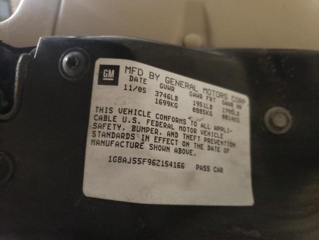 Photo 10 from auction – 2006 SATURN ION LEVEL with VIN 1G8AJ55F96Z154166