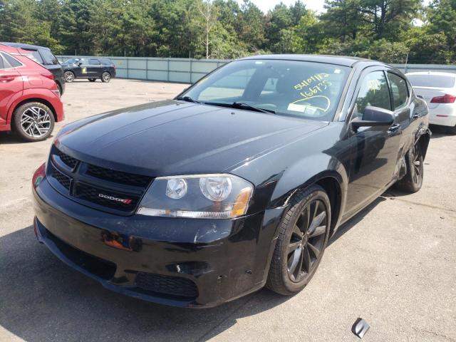 Photo 2 from auction – 2014 DODGE AVENGER SE with VIN 1C3CDZAB2EN166735