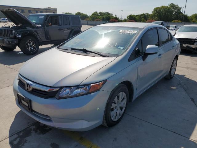 Photo 2 from auction – 2012 HONDA CIVIC LX with VIN 2HGFB2F55CH574131