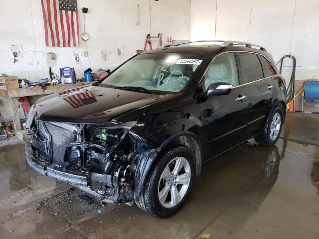 Photo 2 from auction – 2011 ACURA MDX TECHNO with VIN 2HNYD2H69BH503465