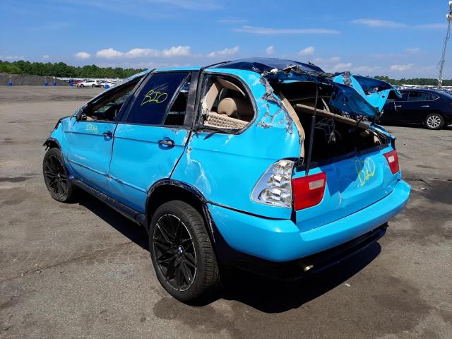 Photo 3 from auction – 2005 BMW X5 3.0I with VIN 5UXFA13555LU46802