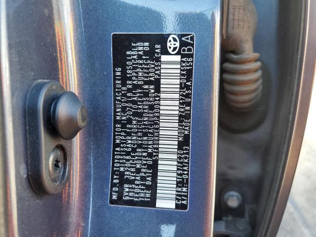 Photo 10 from auction – 2018 TOYOTA COROLLA L with VIN 5YFBURHE6JP800942