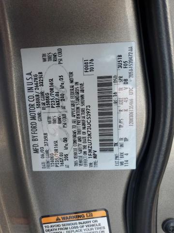 Photo 10 from auction – 2003 FORD EXPLORER X with VIN 1FMZU73K73UC53973