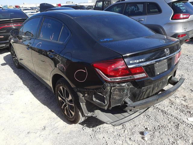 Photo 3 from auction – 2013 HONDA CIVIC EX with VIN 2HGFB2F89DH506684