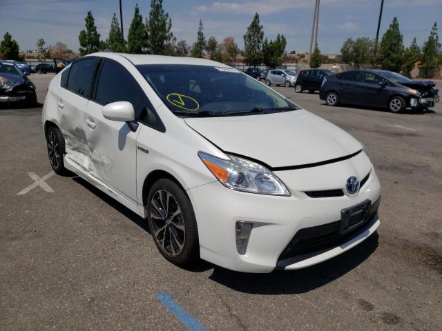 TOYOTA PRIUS 2015 with VIN JTDKN3DU9F0449257 - Photo from auction