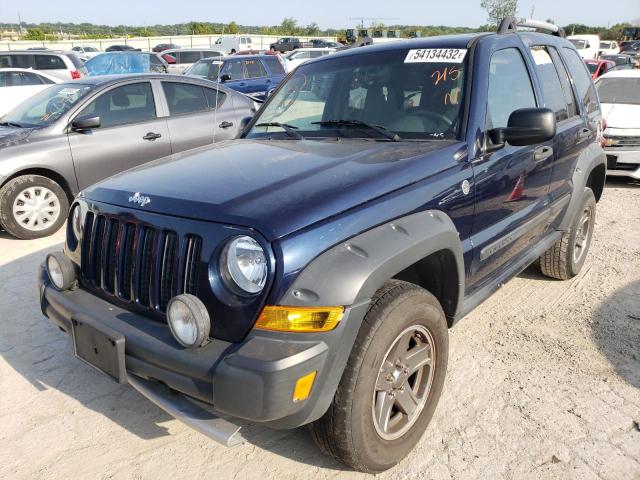 Photo 2 from auction – 2006 JEEP LIBERTY RE with VIN 1J4GL38K16W163706