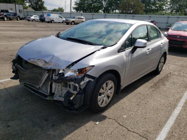 Photo 2 from auction – 2012 HONDA CIVIC LX with VIN 19XFB2F56CE042882