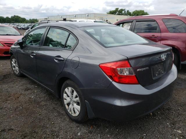 Photo 3 from auction – 2012 HONDA CIVIC LX with VIN 2HGFB2F56CH580374