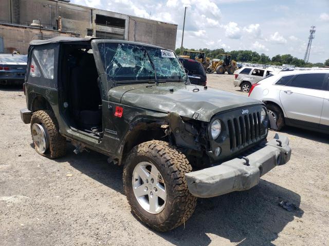 Photo 1 from auction – 2015 JEEP WRANGLER S with VIN 1C4AJWAG8FL559979