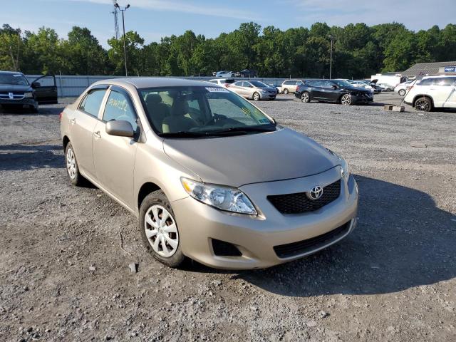 TOYOTA COROLLA BA 2009 with VIN 2T1BU40EX9C151818 - Photo from auction