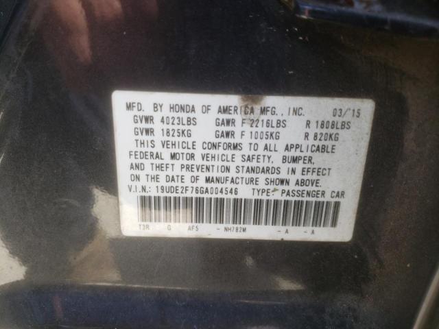 Photo 10 from auction – 2016 ACURA ILX PREMIU with VIN 19UDE2F76GA004546