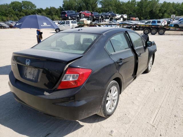 Photo 4 from auction – 2012 HONDA CIVIC EXL with VIN 2HGFB2F93CH537808
