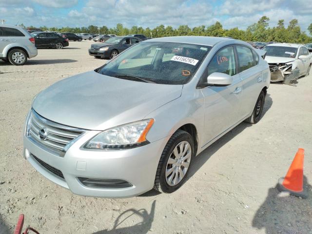 Photo 2 from auction – 2014 NISSAN SENTRA S with VIN 3N1AB7AP7EY214552